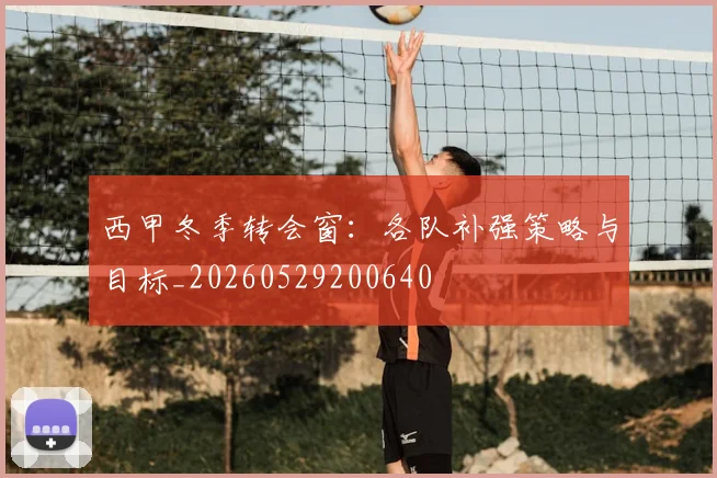 西甲冬季转会窗：各队补强策略与目标_20260529200640