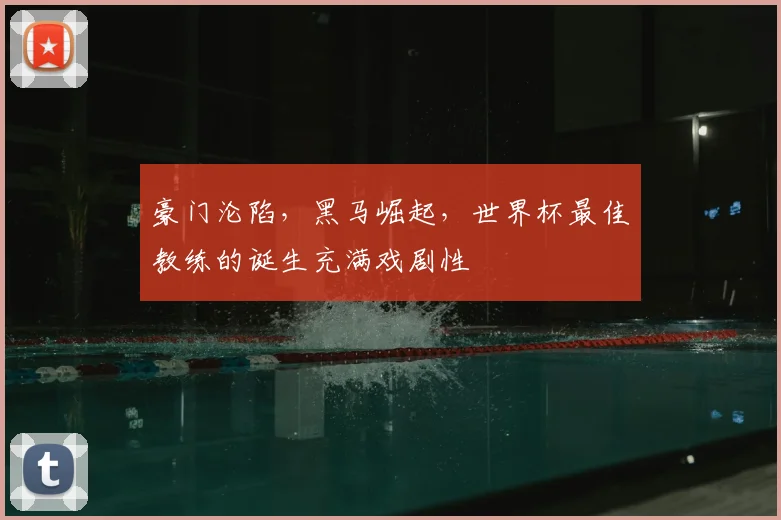 豪门沦陷，黑马崛起，世界杯最佳教练的诞生充满戏剧性