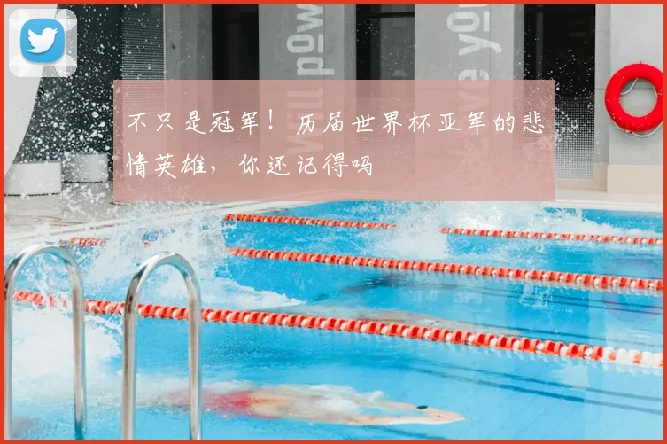 不只是冠军！历届世界杯亚军的悲情英雄，你还记得吗